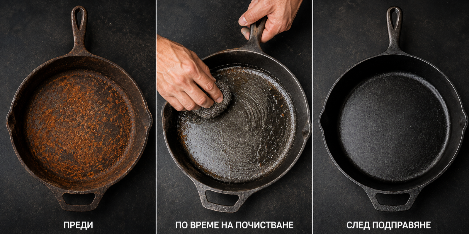 Как да махнете ръждата за половин час