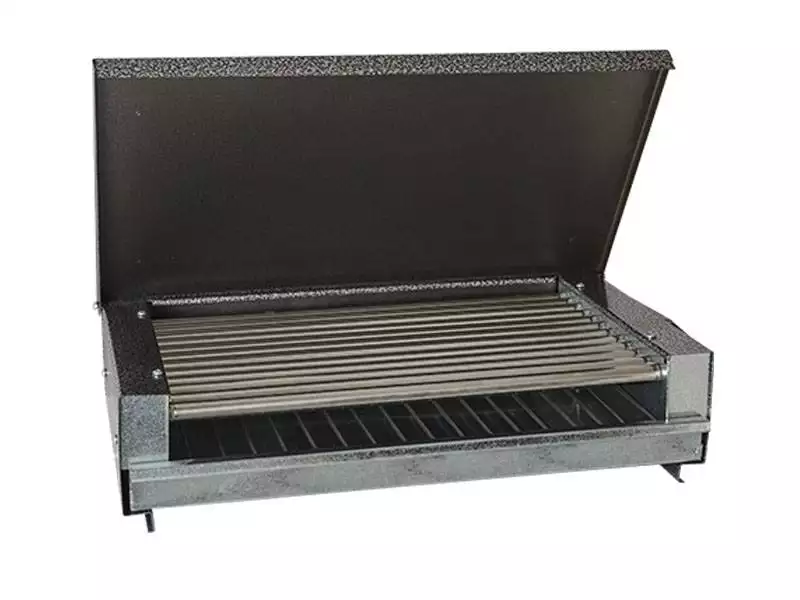 Неръждаем парти грил Аида 900W с подвижна тава Неръждаем парти грил Аида 900W с подвижна тава