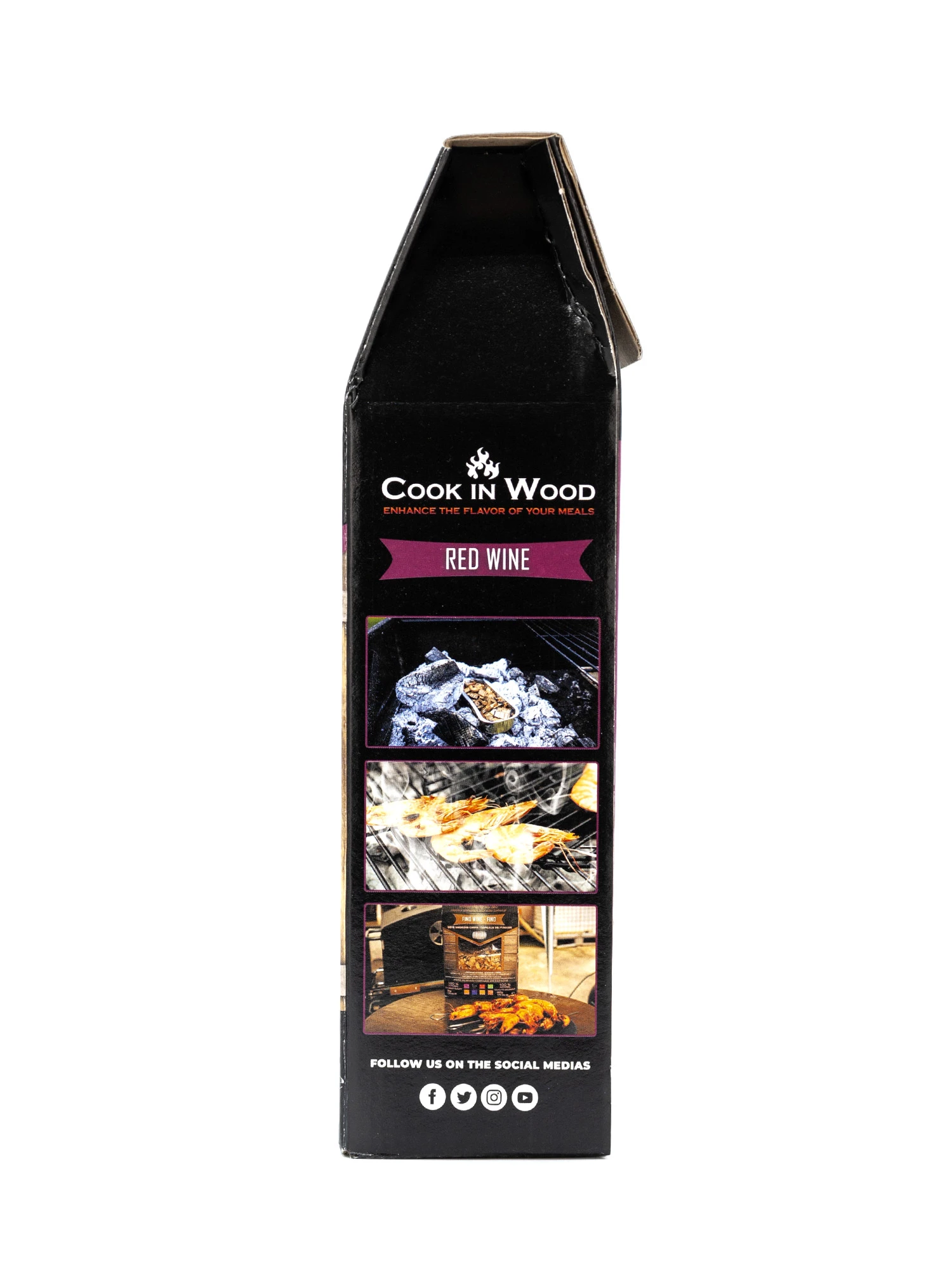 Чипс за опушване COOK IN WOOD – дъб от червено вино Чипс за опушване COOK IN WOOD – дъб от червено вино