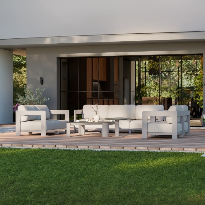 Модулен комплект градински мебели Lumo за тераса Модулен комплект градински мебели Lumo за тераса