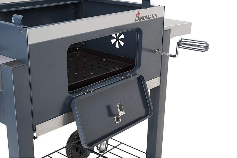 Луксозно барбекю Landmann на дървени въглища 133x109x56 см – снимка 10 Луксозно барбекю Landmann на дървени въглища 133x109x56 см – снимка 10