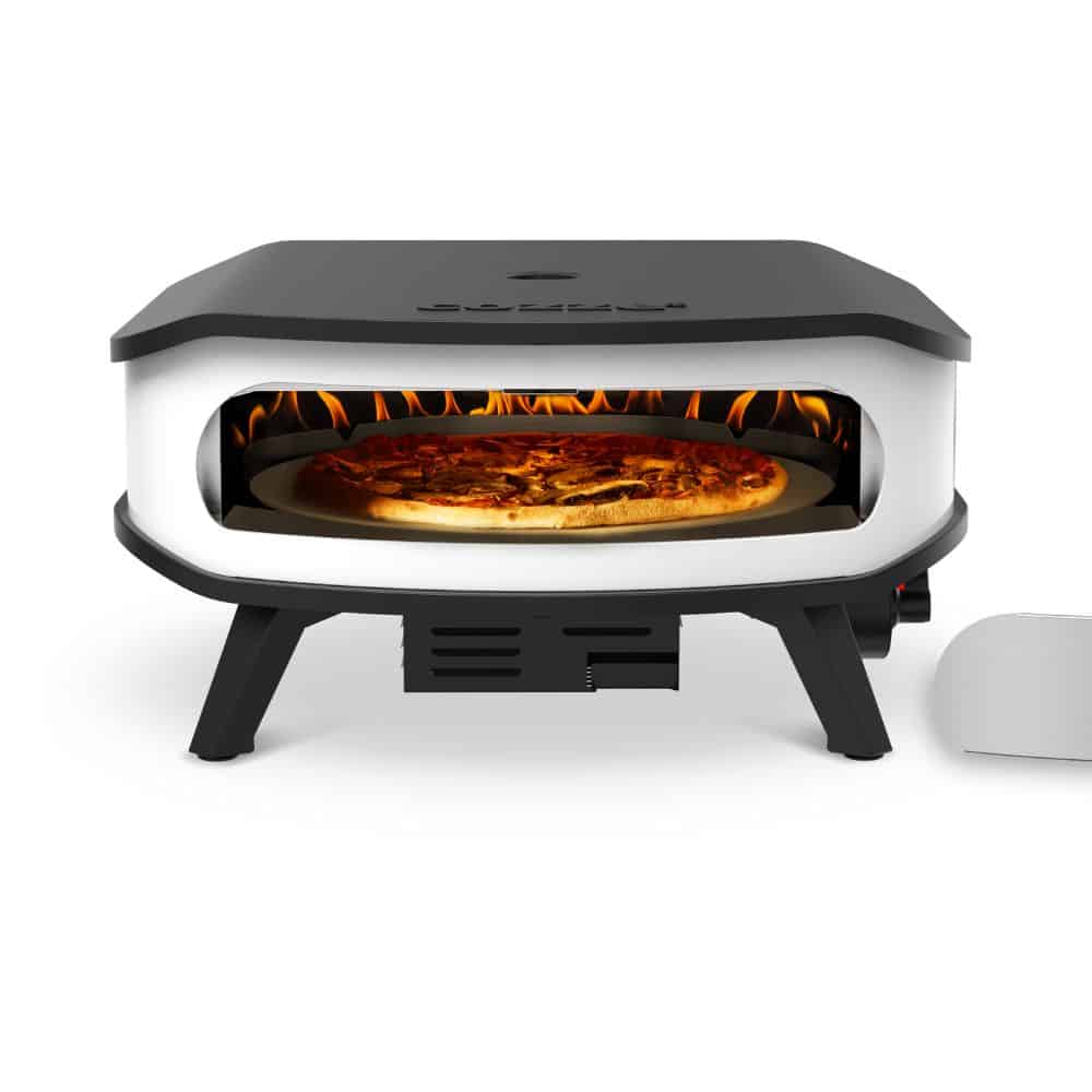 Фурна за пица Cozze 17″ Classic, на газ, с въртящ се камък, термометър и LED бутони – снимка 12 Фурна за пица Cozze 17″ Classic, на газ, с въртящ се камък, термометър и LED бутони – снимка 12