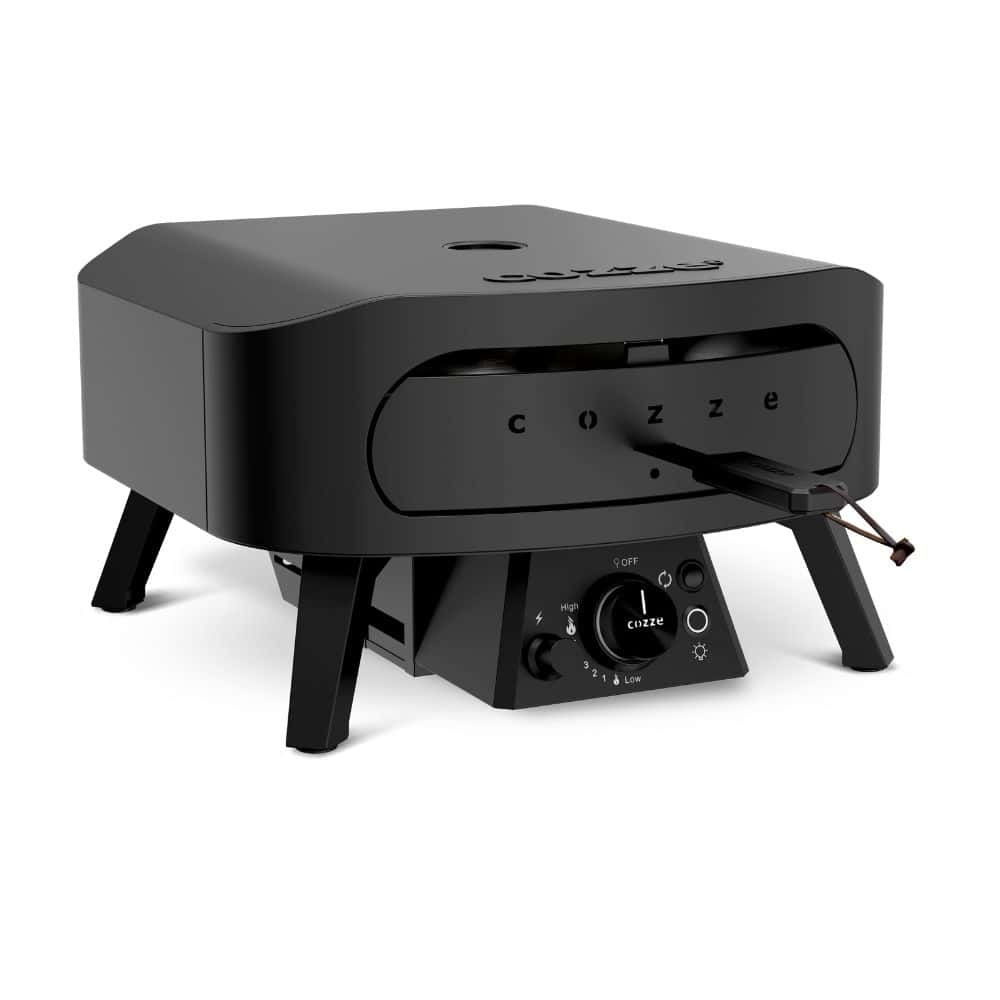 Фурна за пица Cozze Classic 13″ Black Edition, на газ, с въртящ се камък, черна – снимка 10 Фурна за пица Cozze Classic 13″ Black Edition, на газ, с въртящ се камък, черна – снимка 10