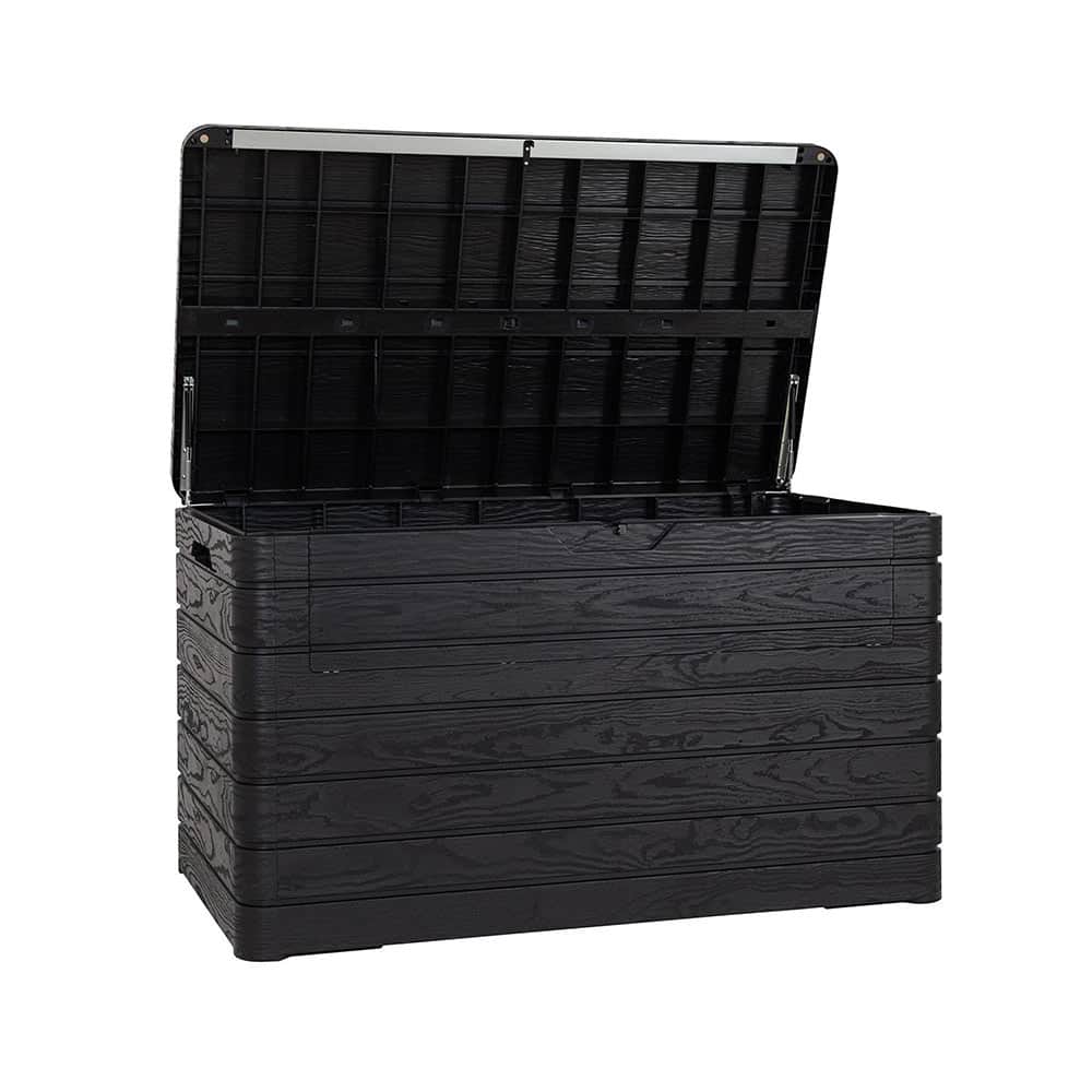 Кутия за съхранение Multybox Dolomiti 970л, 146x82x85см, антрацит – снимка 4 Кутия за съхранение Multybox Dolomiti 970л, 146x82x85см, антрацит – снимка 4