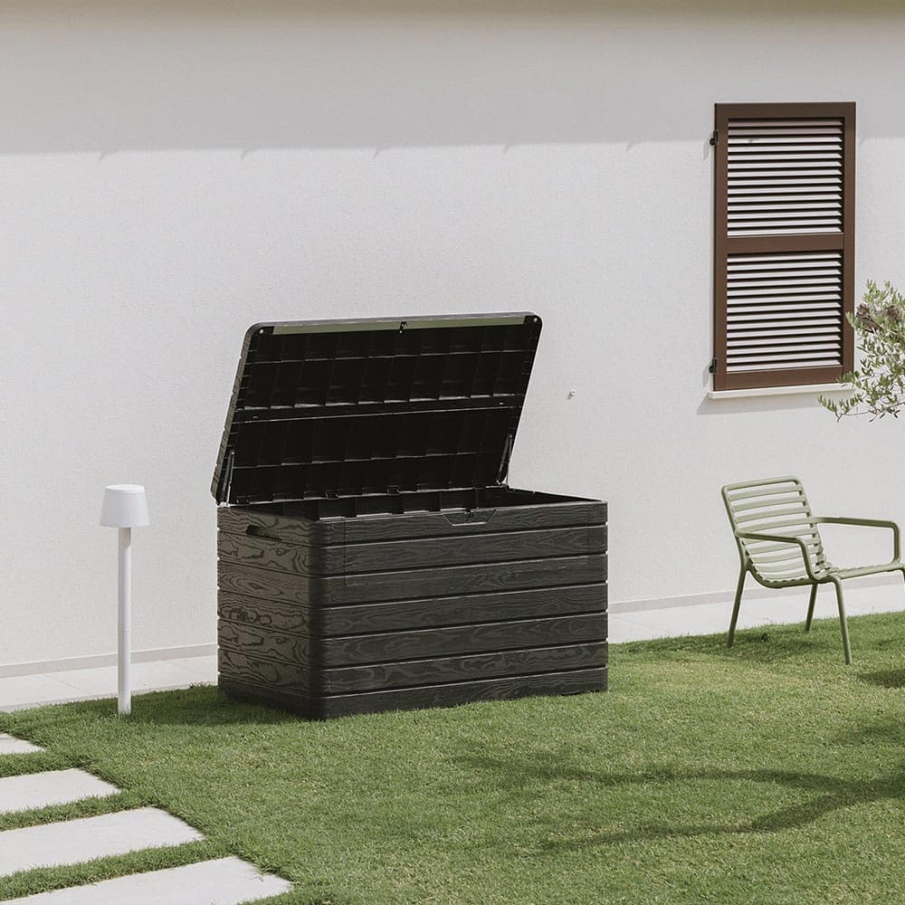 Кутия за съхранение Multybox Dolomiti 970л, 146x82x85см, антрацит – снимка 3 Кутия за съхранение Multybox Dolomiti 970л, 146x82x85см, антрацит – снимка 3