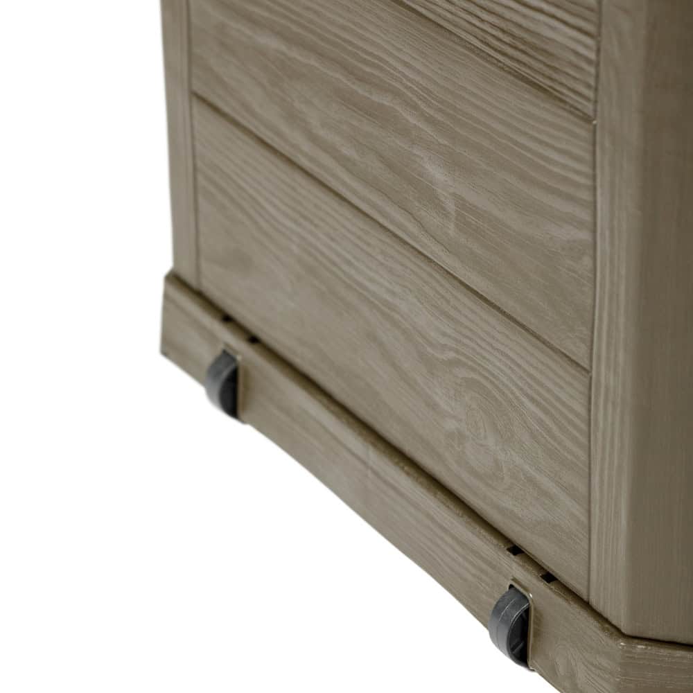 Кутия за съхранение Multybox Woody’s 280 л, 117x45x56см – цвят кафяв – снимка 6 Кутия за съхранение Multybox Woody’s 280 л, 117x45x56см – цвят кафяв – снимка 6