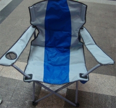 Сгъваем туристически стол, син (058872)