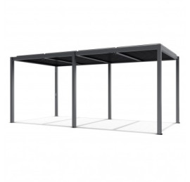 Пергола LUXE 5.8x4 м антрацит за градина и тераса