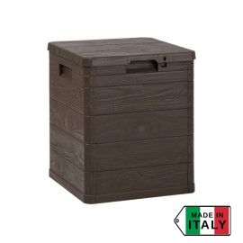 Кутия за съхранение Multybox Woody’s 90 л, 42x44x50см – кафява