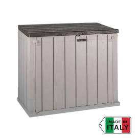 Градински шкаф инструменти Stora way, 842 л, 130х75х111см, таупе/антрацит Градински шкаф инструменти Stora way, 842 л, 130х75х111см, таупе/антрацит