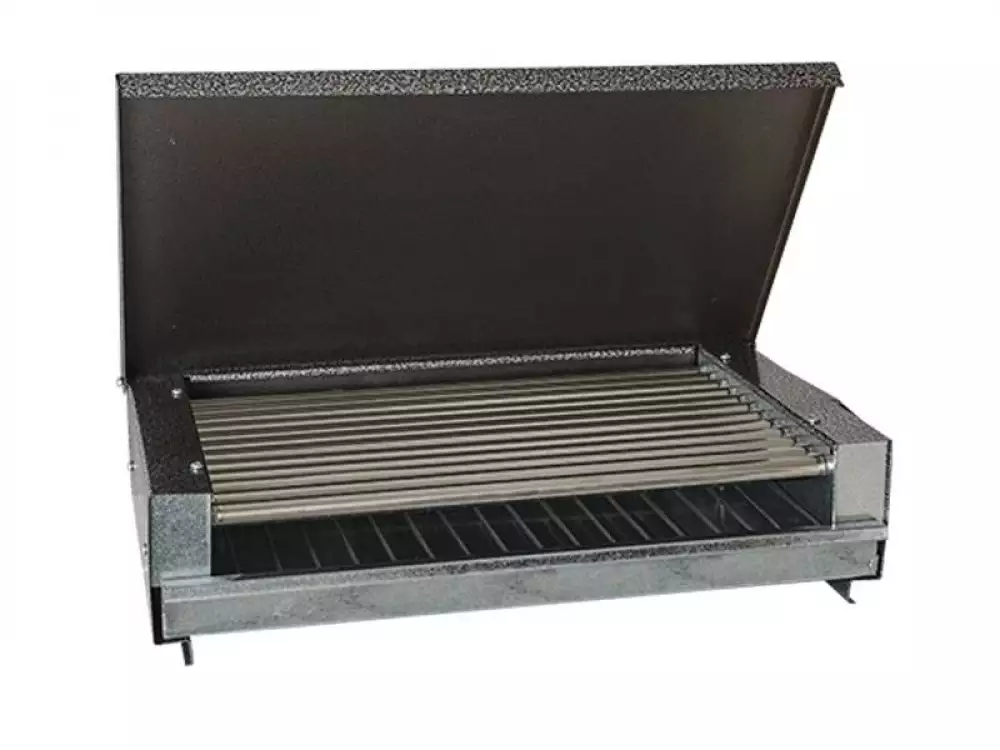 Неръждаем парти грил Аида 900W с подвижна тава Неръждаем парти грил Аида 900W с подвижна тава