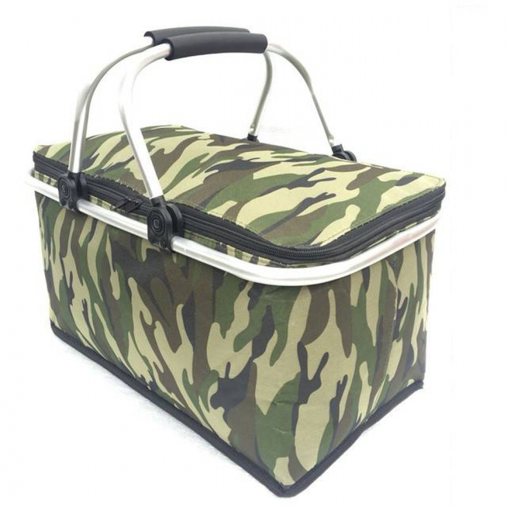 Термо-чанта за пикник с двойна дръжка "Камуфлажна"