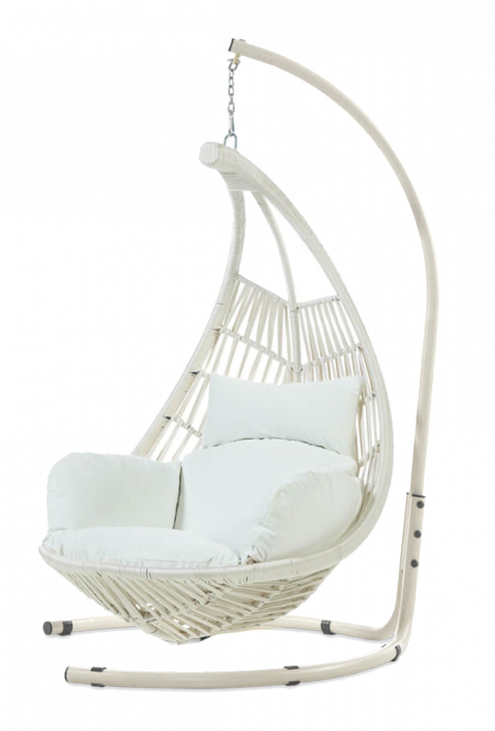 Луксозна градинска люлка SIENA Крем | 198 x 120 см