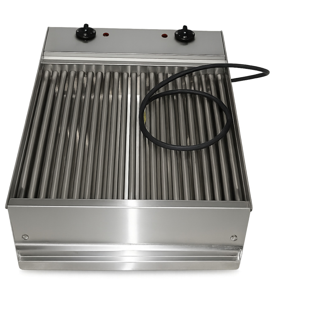 Професионална двусекционна електрическа скара 3.2 kW