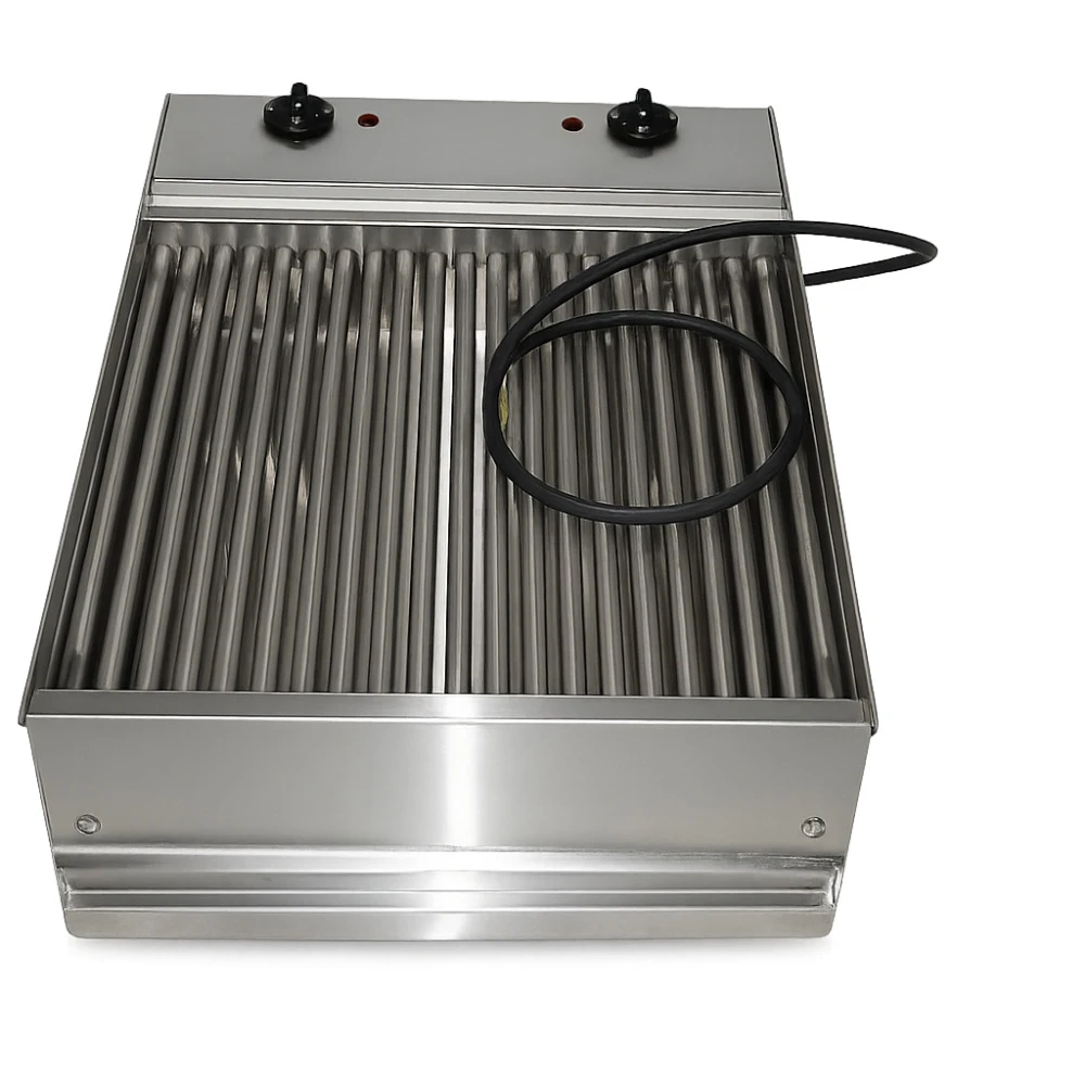 Професионална двусекционна електрическа скара 3.2 kW