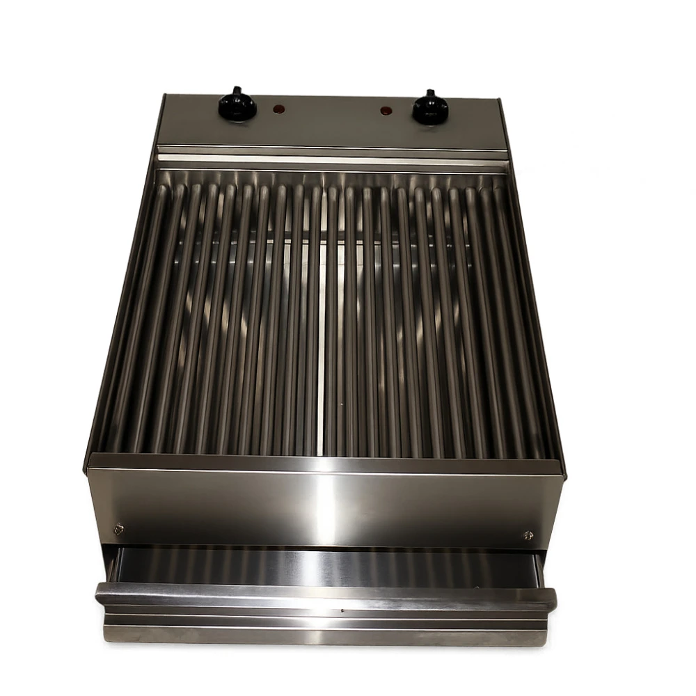 Професионална двусекционна електрическа скара 3.2 kW