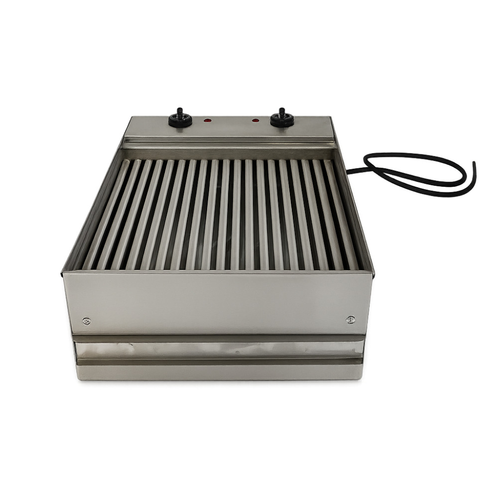 Професионална двусекционна електрическа скара 3.2 kW