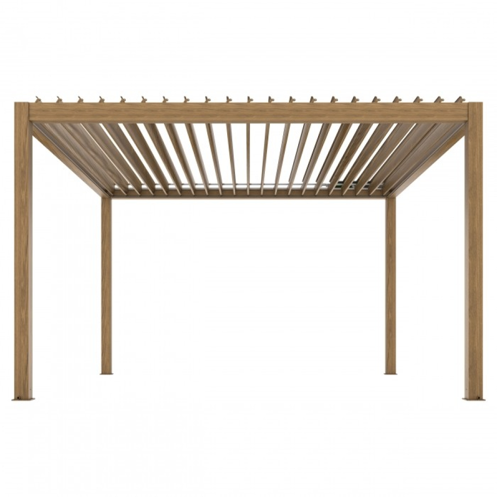 Електрическа пергола 3x4 с LED и смарт отваряем покрив