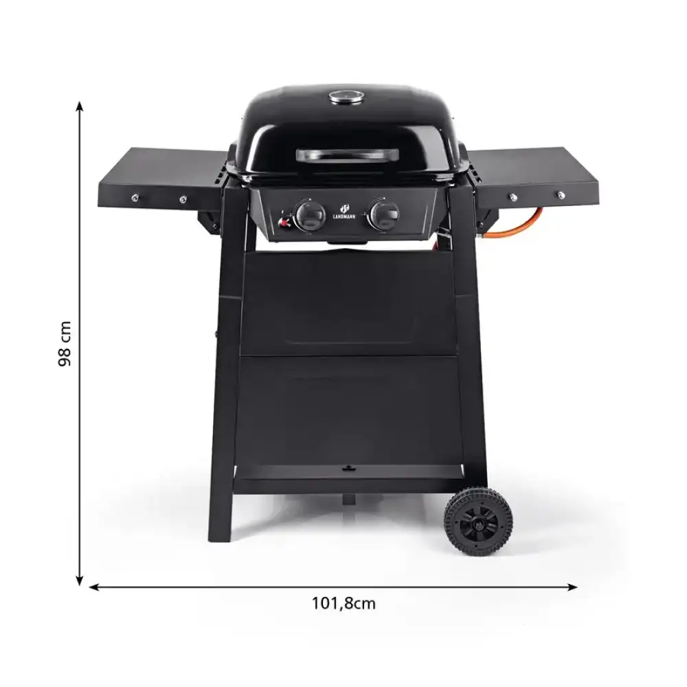 Газово барбекю LANDMANN Gas BBQ 2.0 Black