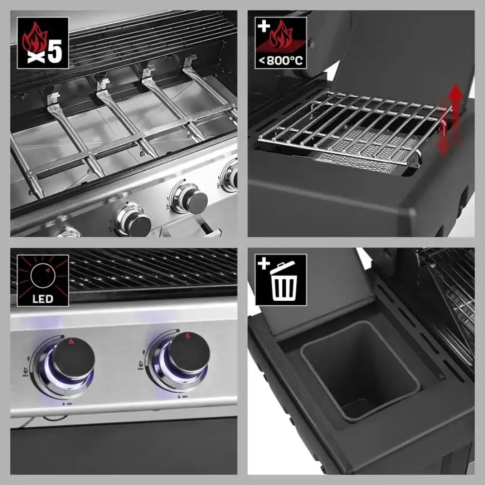 Газово барбекю LANDMANN Gas BBQ NEXO 5.1