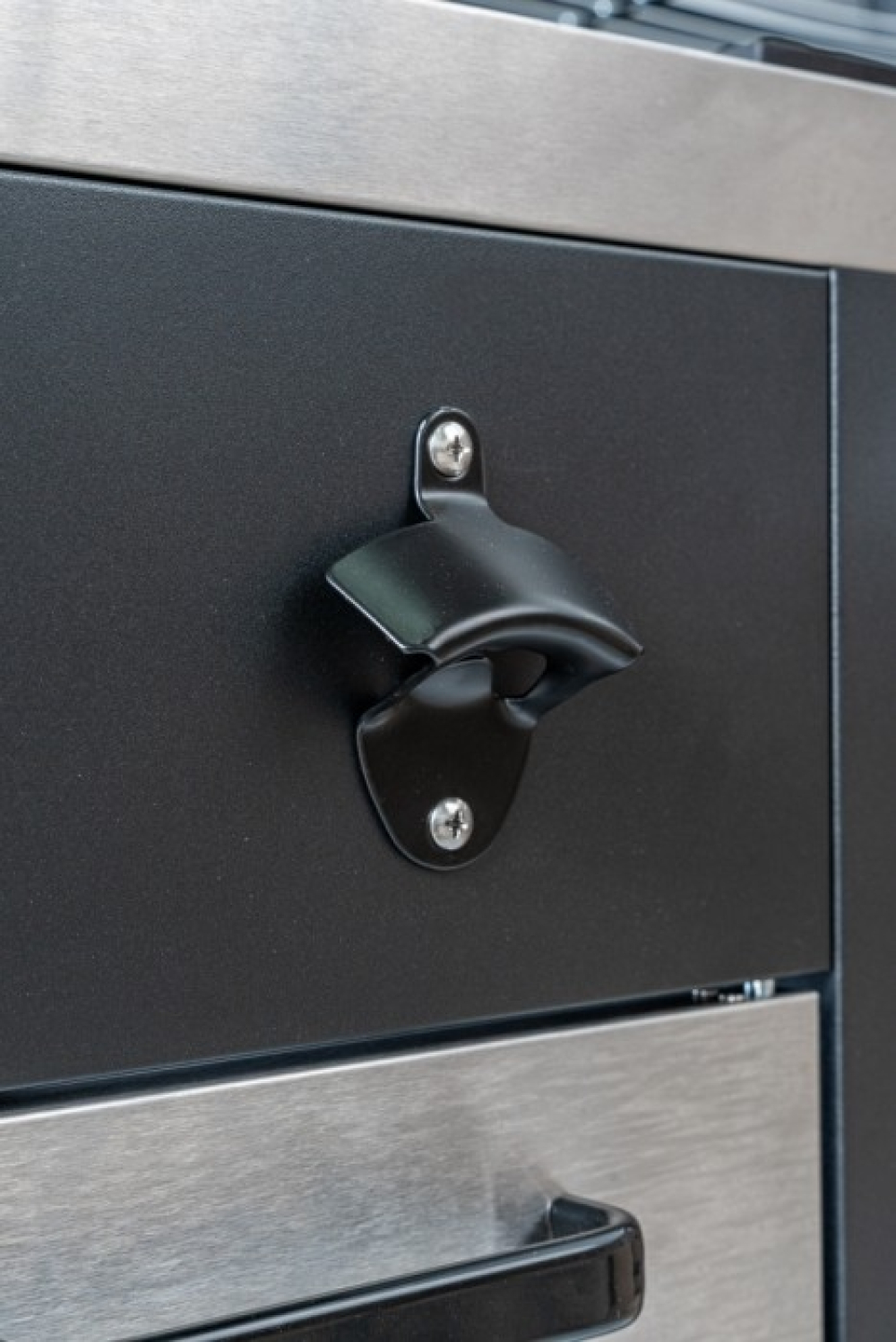 Градинска кухня Brenner K4PLUS с газов грил и шкафове