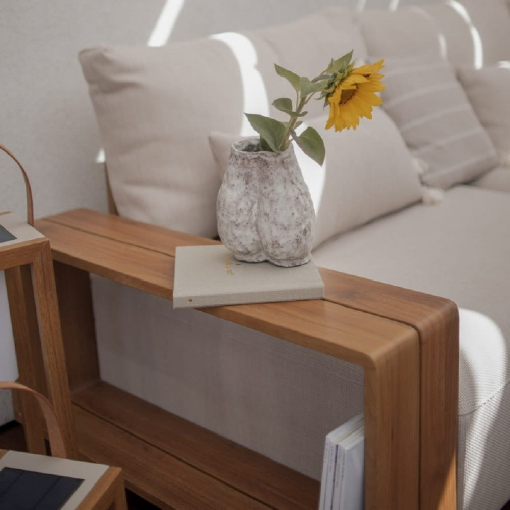 Комплект мебели Kalem бежов с калъфи за тераса и градина