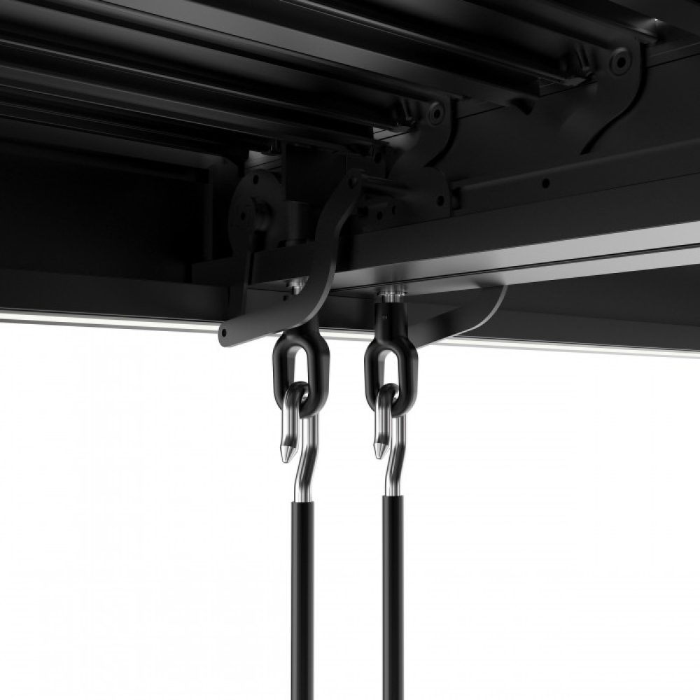 Луксозна пергола 3x4 с LED и отварящ се покрив