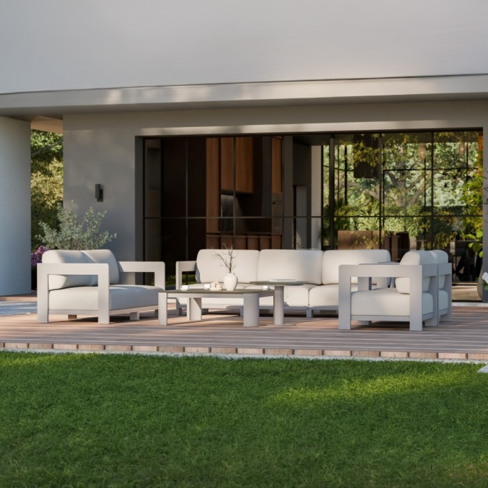 Модулен комплект градински мебели Lumo за тераса Модулен комплект градински мебели Lumo за тераса