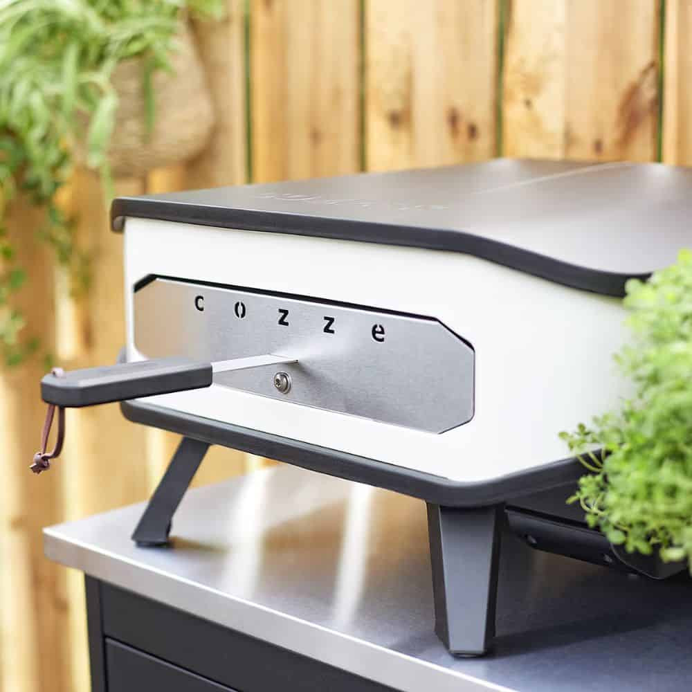 Фурна за пица Cozze 13″ електрическа 2200W, с камък и дигитално управление – снимка 6