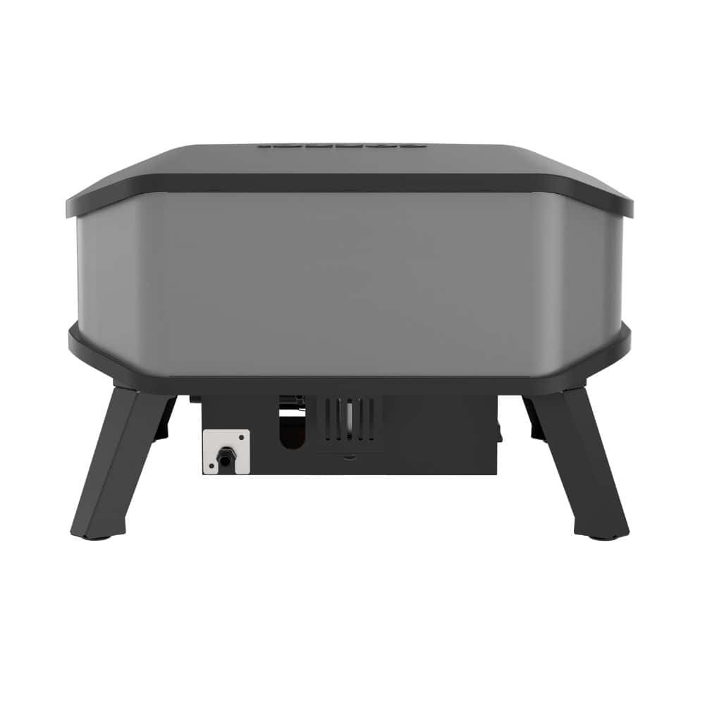 Фурна за пица Cozze 13″ Premium, на газ, с въртящ се камък, дигитален термометър и LED бутони – снимка 12