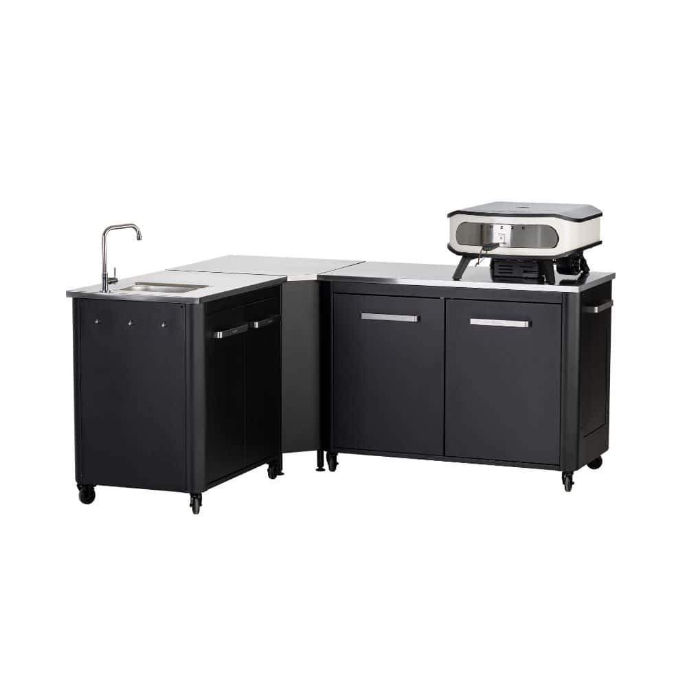 Фурна за пица Cozze 17″ Classic, на газ, с въртящ се камък, термометър и LED бутони – снимка 11 Фурна за пица Cozze 17″ Classic, на газ, с въртящ се камък, термометър и LED бутони – снимка 11