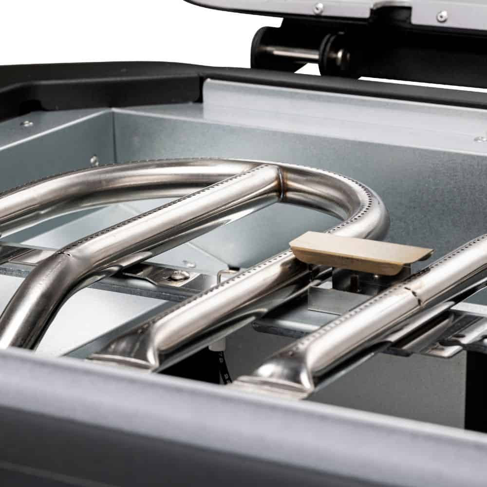 Газов грил Cozze G-500, 2 зони, чугунена решетка и капак, 5.0 kW – снимка 7