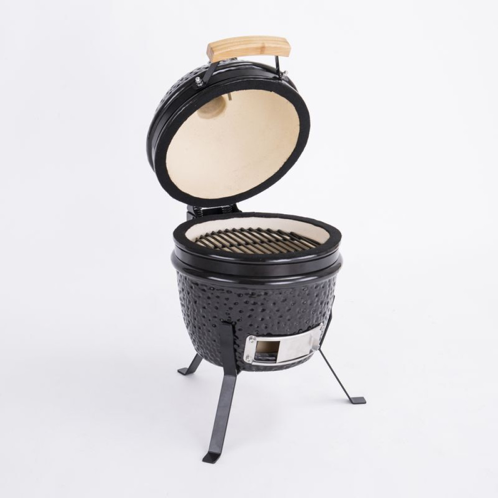 Мини Керамично Барбекю Grill Chef 11820 Kamado – снимка 7