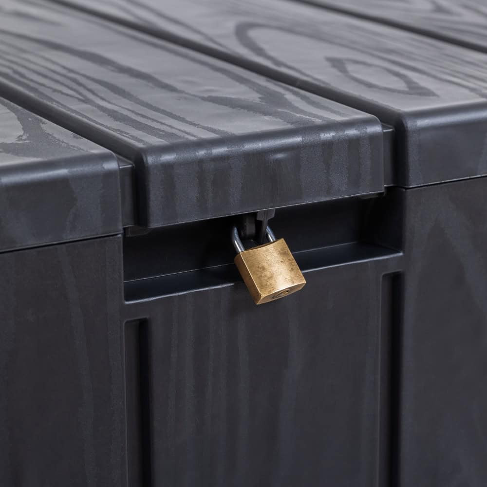 Кутия за съхранение Multybox BRAVO 270л, 118x45x56см, антрацит – снимка 5 Кутия за съхранение Multybox BRAVO 270л, 118x45x56см, антрацит – снимка 5