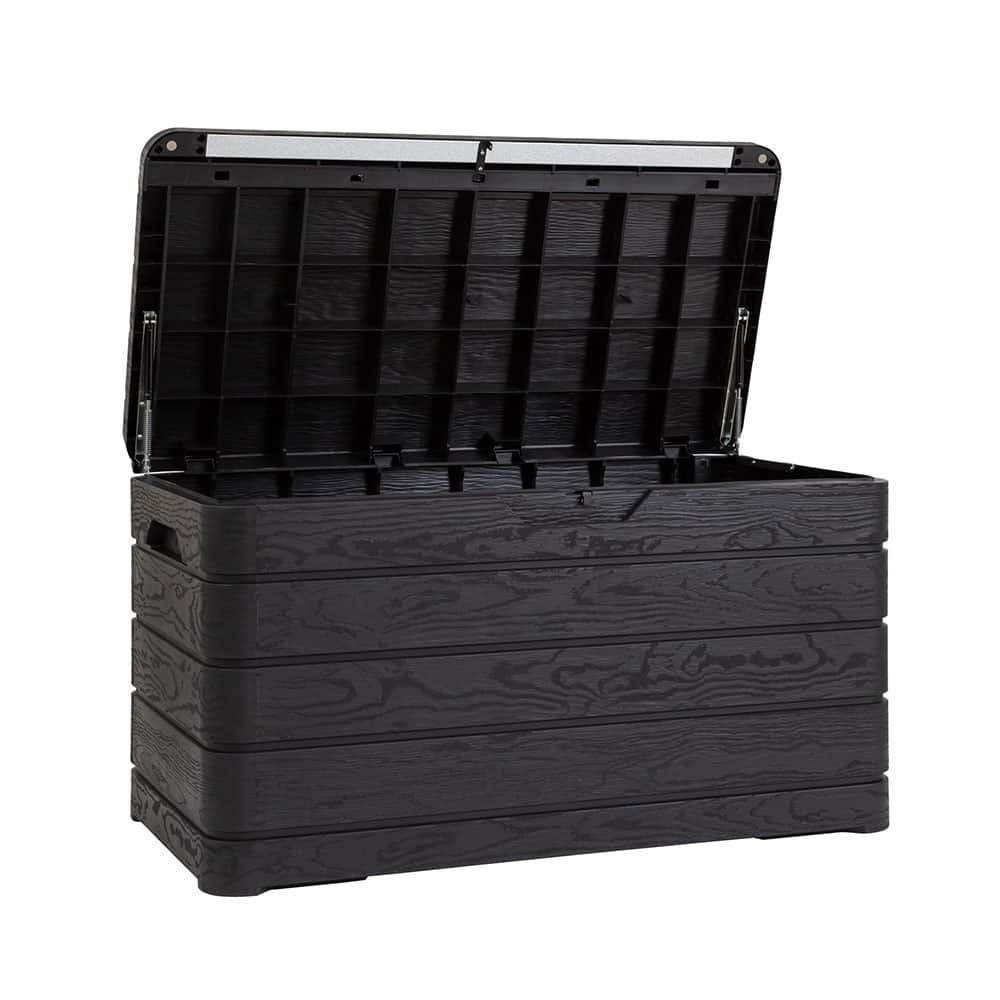 Кутия за съхранение Multybox Dolomiti 410л, 119x61x64см, антрацит – снимка 4