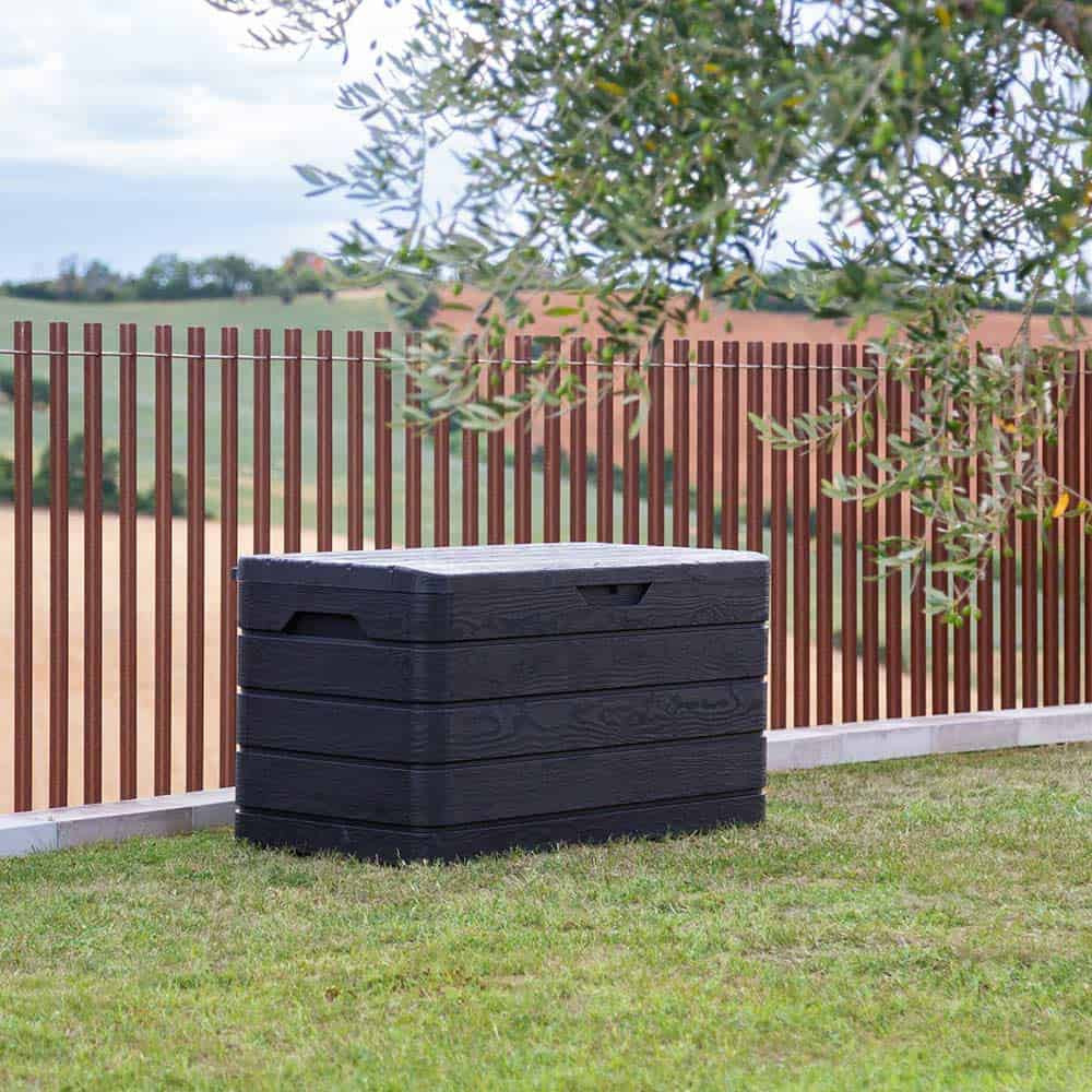 Кутия за съхранение Multybox Dolomiti 410л, 119x61x64см, антрацит – снимка 2