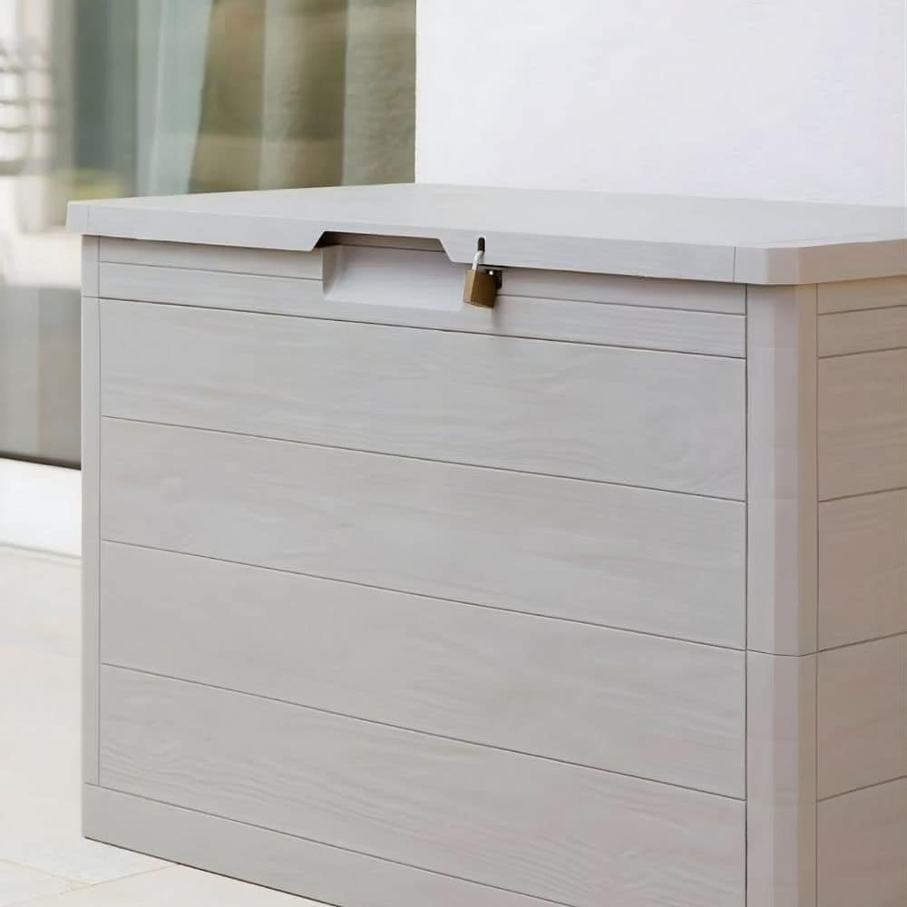 Кутия за съхранение Multybox Woody’s 160 л, 78x45x53см, таупе – снимка 3