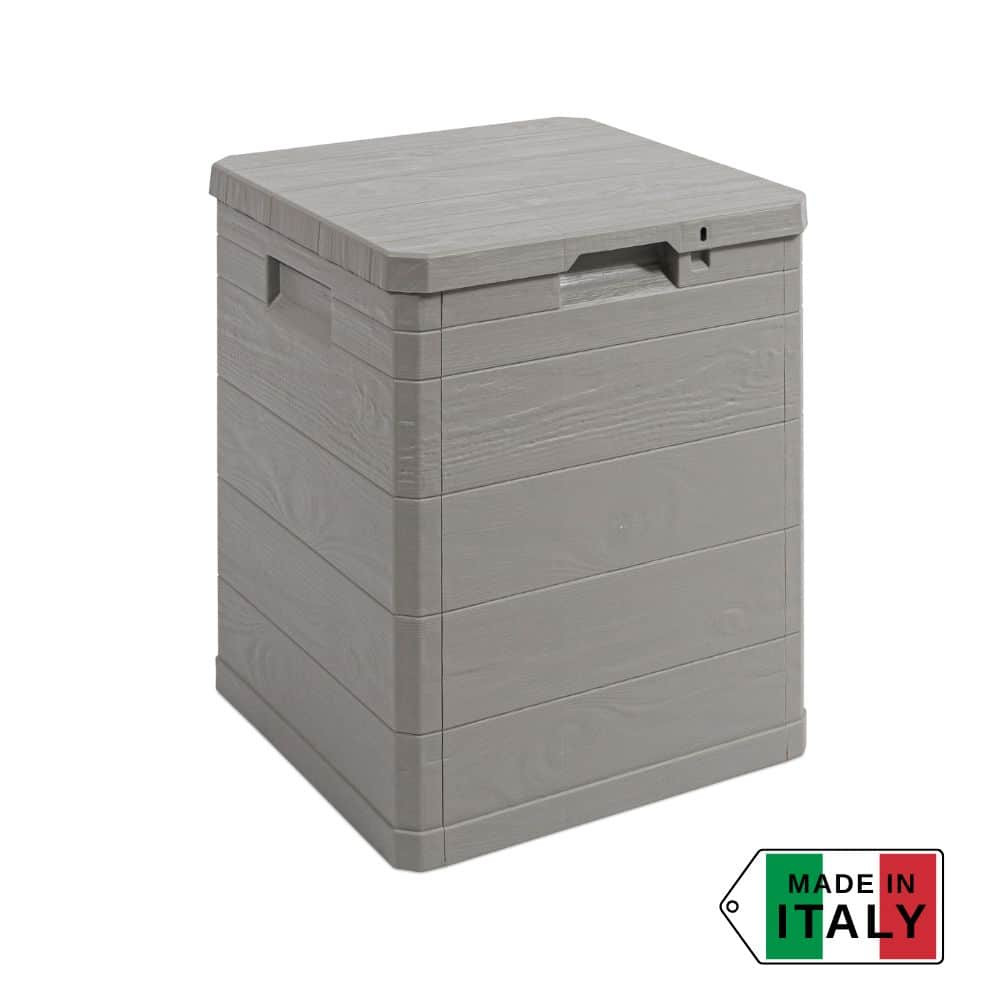 Кутия за съхранение Multybox Woody’s 90 л, 42x44x50см – таупе – снимка 1
