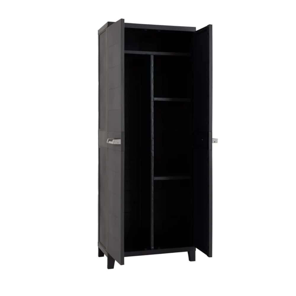 Шкаф Toomax PRIME, антрацит, с разделител и 5 отделения, 66x40x172cm – снимка 4